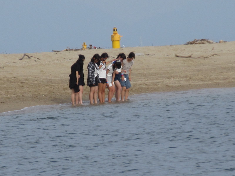 夏は当然須磨ビーチ