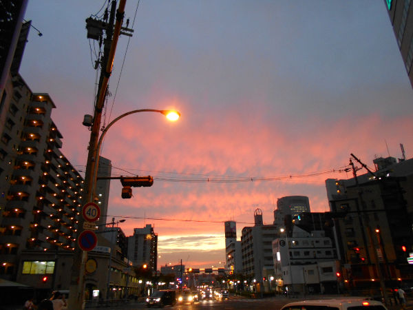 桜宮橋と夕景 桜宮橋と夕景