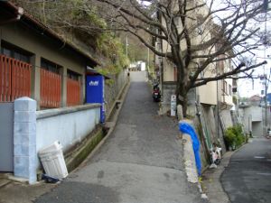 青谷道登山口 青谷道登山口