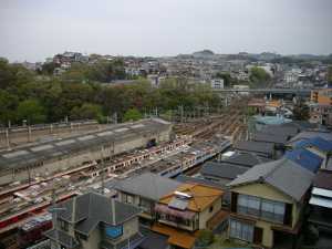 神戸電鉄の車庫