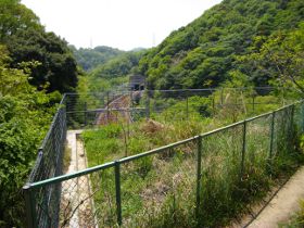 トンネル上 トンネル上