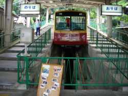 八幡市駅ホーム