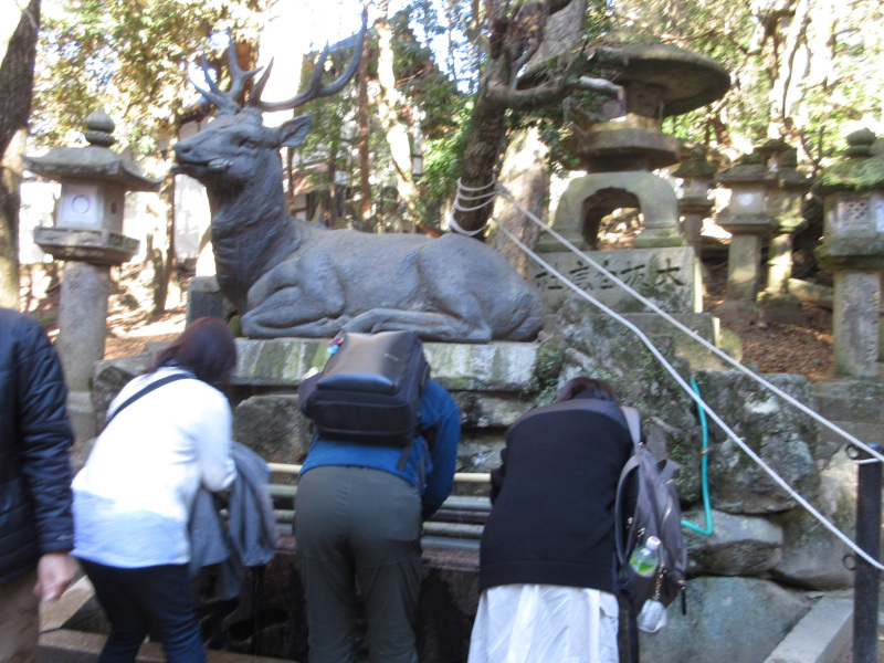 春日大社・鹿像 春日大社・鹿像